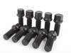 ES#2748244 - ECS10242KTWBLTKT -  ECS Wheel Spacer And Bolt Kit - 6mm With Black Ball Seat Bolts - Comes with everything you need to install spacers on two wheels - ECS - Audi Volkswagen