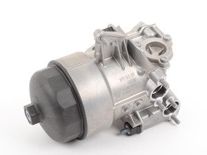ES#24095 - 11427837710 - Oil Filter Assembly - Complete assembly includes oil cooler connection - Genuine BMW - BMW