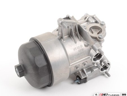 ES#24095 - 11427837710 - Oil Filter Assembly - Complete assembly includes oil cooler connection - Genuine BMW - BMW