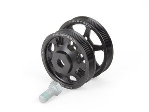 ES#2826025 - 62.10.74 - Lightweight Underdrive Pulley Set - Includes a new power steering pulley and crank pulley that allows you to use a stock belt - Neuspeed - Volkswagen