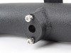 ES#2825898 - 48.02.72 - HI-FLO Air Charge Pipe - wrinkle black - Featuring a mandrel bent tube, billet sensor bung, and support bracket - Neuspeed - Volkswagen