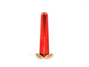 ES#2739461 - 001757ECS02B-03 - 76mm Billet Aluminum Antenna - Red - (NO LONGER AVAILABLE) - Increase your visual appeal by decreasing your antenna length - ECS - 