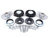 ES#2588783 - 6N0412249CKT - Cup Kit/Coilover Installation Kit - Includes shock/strut mounts, bearings, spring pads, and hardware - Assembled By ECS - Audi