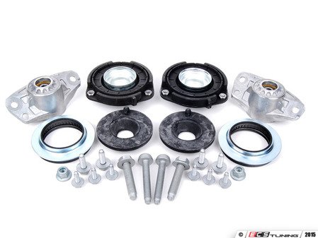 ES#2588783 - 6N0412249CKT - Cup Kit/Coilover Installation Kit - Includes shock/strut mounts, bearings, spring pads, and hardware - Assembled By ECS - Audi