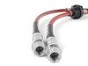 ES#257633 - E36m334 - Exact-Fit Stainless Steel Brake Lines - Complete Kit - DOT-compliant kit to improve pedal feel in your vehicle. - ECS - BMW
