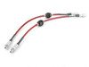 ES#3523278 - 025320ECS01 - Exact-Fit Stainless Steel Brake Line - Front - DOT-compliant kit to improve pedal feel in your vehicle. - ECS - BMW