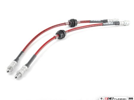 ES#3523278 - 025320ECS01 - Exact-Fit Stainless Steel Brake Line - Front - DOT-compliant kit to improve pedal feel in your vehicle. - ECS - BMW