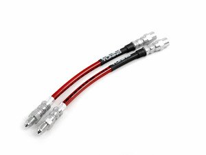 ES#3557354 - 025320ECS04 - E36 M3 Exact-Fit Stainless Steel Brake Lines - Rear - DOT-compliant kit to improve pedal feel in your vehicle. - ECS - BMW