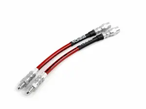 E36 M3 Exact-Fit Stainless Steel Brake Lines - Rear