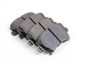 ES#2836932 - 8J0615601AKT3 - Performance Rear Brake Service Kit - Featuring ECS V5 Slotted rotors and ECS EP24 "Enthusiast Performance" brake pads. - Assembled By ECS - Audi