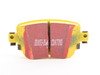 ES#2816774 - DP42201R -  Rear YellowStuff Performance Brake Pad Set (272mm) - EBC's premium sport street pad that offers high friction levels and heat fade resistance - EBC - Audi Volkswagen