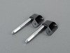 ES#2807029 - 96473131940prmKT - Aluminum Sun Visor Mount Kit - Full set of upgraded mounts for both visors - URO - Porsche