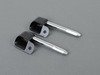 ES#2807029 - 96473131940prmKT - Aluminum Sun Visor Mount Kit - Full set of upgraded mounts for both visors - URO - Porsche