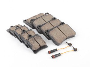 ES#2763102 - 0044205120KT5 - Front & Rear Brake Pad Kit - Sport - Featuring Akebono-Euro Ceramic Pads - Akebono - Mercedes Benz