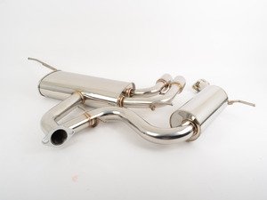 ES#2836880 - MRCBSVWG06T - MK5 GTI Stainless Steel Cat-Back Exhaust System - Fully polished 2.38" system - Megan Racing - Volkswagen