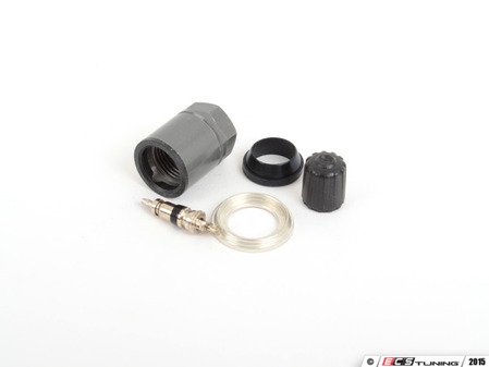 ES#319093 - 1K0998275 - Tire Pressure Sensor Refresh Kit - Includes all seals needed to rebuild a pressure sensor valve stem. 315mHz/black - Genuine Volkswagen Audi - Volkswagen