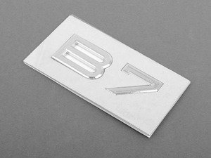 ES#79372 - 51147966300 - B7 Rear badge - Replacement B7 badge from the B7 Alpina - Genuine BMW - BMW