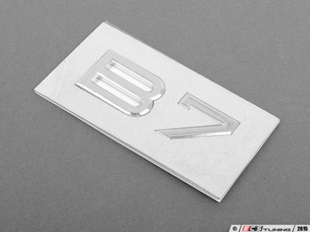 ES#79372 - 51147966300 - B7 Rear badge - Replacement B7 badge from the B7 Alpina - Genuine BMW - BMW