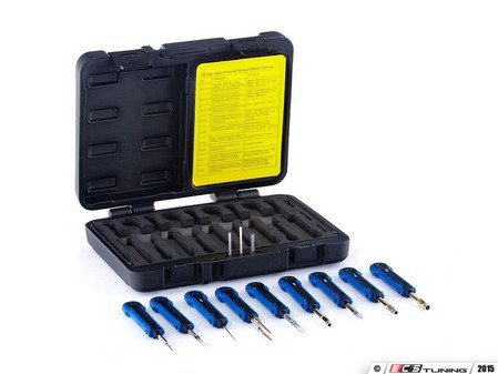 ES#11414 - ce-70-2 - European Car Electrical Terminal Tool Kit / Pin Removal And Install - 12 Pieces - The right tools for the job - Schwaben - Audi BMW Volkswagen Mercedes Benz MINI Porsche