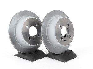 ES#2136913 - 34216755407 - Rear Brake Rotors - Pair (258x10) - (NO LONGER AVAILABLE) - Give your car stunning stopping power - Genuine BMW - 