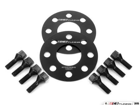 ES#259855 - ECS10162KTWB - 4x100 Wheel Spacers - 3mm (1 Pair) - With Bolts - (NO LONGER AVAILABLE) - Aluminum wheel spacers & bolt kit made specifically for your BMW - ECS - 
