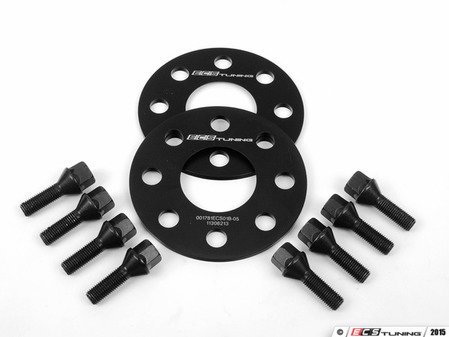 ES#259857 - ECS10164KTWB - 4x100 Wheel Spacers - 5mm (1 Pair) - With Bolts - Aluminum wheel spacers & bolt kit made specifically for your BMW - ECS - BMW