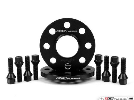 ES#259858 - ECS10165KTWB - 4x100 Wheel Spacers - 10.5mm (1 Pair) - With Bolts - Aluminum wheel spacers & bolt kit made specifically for your BMW - ECS - BMW