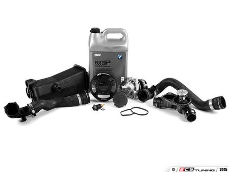 ES#2063865 - ECSE461711-1 - ECS Cooling System Refresh Kit - Level 1 - Contains the components that commonly fail in your cooling system - featuring aftermarket contents and ECS aluminum pulley - Assembled By ECS - BMW