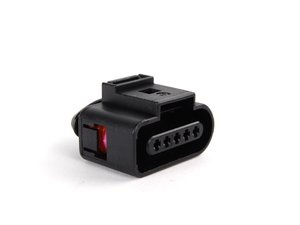 ES#11920 - 1J0973705 - Mass Air Flow Connector Housing - Female Connector - Contact housing for the MAF sensor - Genuine Volkswagen Audi - Audi