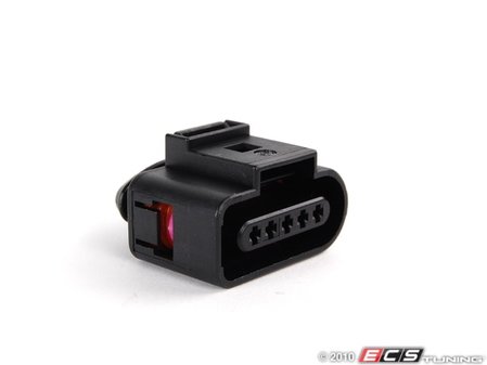 ES#11920 - 1J0973705 - Mass Air Flow Connector Housing - Female Connector - Contact housing for the MAF sensor - Genuine Volkswagen Audi - Audi