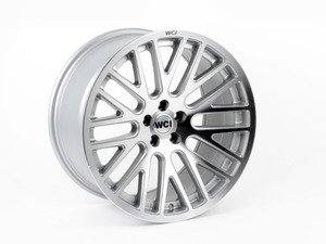 ES#2848058 - SY95.2KT1 - 18" SY10 - Set Of Four  - (NO LONGER AVAILABLE) - 18"X9.5" ET35 CB66.6mm 5x112 - Silver With Machined Face - WatercooledIND - 