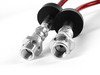 ES#514231 - ECS51028KT - Exact-Fit Stainless Steel Brake Lines - Front - DOT-compliant kit to improve pedal feel in your vehicle. - ECS - BMW