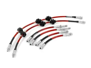 Exact-Fit Stainless Steel Brake Lines - Complete Kit
