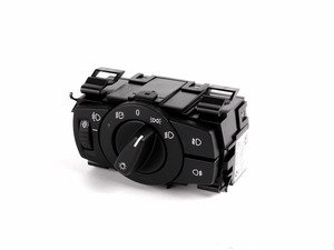 ES#167338 - 61316932792 - European Headlight Switch - Black - Allows operation of the rear fog lamps - Genuine European BMW - BMW