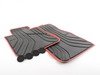 ES#2733497 - 51472219794 - Front Rubber Floor Mats - Black - Protects your floor and carpet from moisture - Genuine BMW - BMW