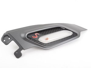 ES#2136585 - 51139804615 - Side Carrier Turn Signal Trim S Anthracite - Left - Mounts to the quarter panel location - Genuine MINI - MINI