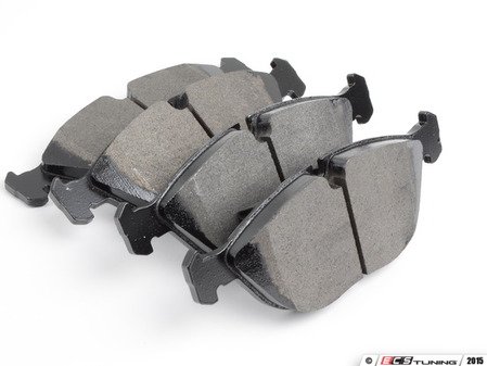 ES#2763781 - 1J0615301AAKT5 - Performance Front Brake Service Kit - Featuring ECS V5 Drilled & Slotted rotors and Hawk HPS pads - Assembled By ECS - Audi