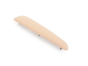ES#99960 - 51417155871 - Front Left Door Panel Armrest Insert - Beige Exclusive leather - Genuine BMW - BMW