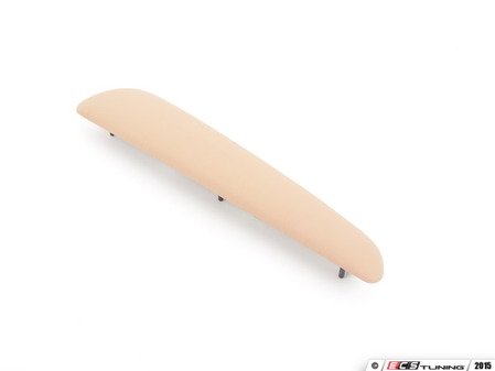 ES#99960 - 51417155871 - Front Left Door Panel Armrest Insert - Beige Exclusive leather - Genuine BMW - BMW