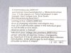 ES#79114 - 51142121181 - Run-in Instructions label - Label with instructions on how to break-in the vehicle - Genuine BMW - BMW