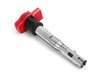 ES#2723130 - 002686ECSKT -  2.0T Coil Pack Conversion Kit - Anodized Black Plates with Red Coil Packs - Unload your ICM's and update your 2.7T ignition system! - ECS - Audi