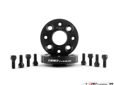 ES#2739957 - 002609ECS01A25KT - ECS Wheel Spacers - 25mm (Pair) - Bolts to the hub with supplied bolts, uses your existing bolts to attach wheel to spacer. 4x100 56.1CB - ECS - MINI