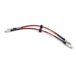 ES#2587929 - 002435ECS03A - Exact-Fit Stainless Steel Brake Lines - Rear  - Rear - Manufactured by ECS Tuning to replicate your stock lines. (DOT-compliant) - ECS - MINI