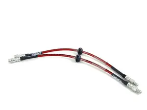 Exact-Fit Stainless Steel Brake Lines - Rear 