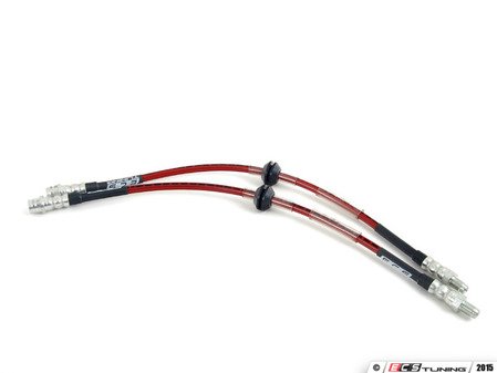 ES#2587929 - 002435ECS03A - Exact-Fit Stainless Steel Brake Lines - Rear  - Rear - Manufactured by ECS Tuning to replicate your stock lines. (DOT-compliant) - ECS - MINI
