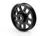 ES#2837 - VR612VPSKIT MK3 - ECS Lightweight Pulley Kit - Black - Includes lightweight crank & power steering pulleys, new key way & OEM crank bolt - ECS - Volkswagen