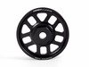 ES#2837 - VR612VPSKIT MK3 - ECS Lightweight Pulley Kit - Black - Includes lightweight crank & power steering pulleys, new key way & OEM crank bolt - ECS - Volkswagen