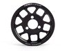 ES#2837 - VR612VPSKIT MK3 - ECS Lightweight Pulley Kit - Black - Includes lightweight crank & power steering pulleys, new key way & OEM crank bolt - ECS - Volkswagen