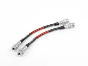 Exact-Fit Stainless Steel Brake Lines - Rear