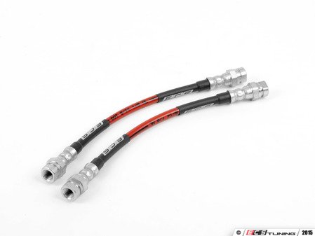 ES#3449511 - 024692ECS01 - Exact-Fit Stainless Steel Brake Lines - Rear - Rear set of DOT-compliant lines for an improved pedal feel - ECS - Audi Volkswagen